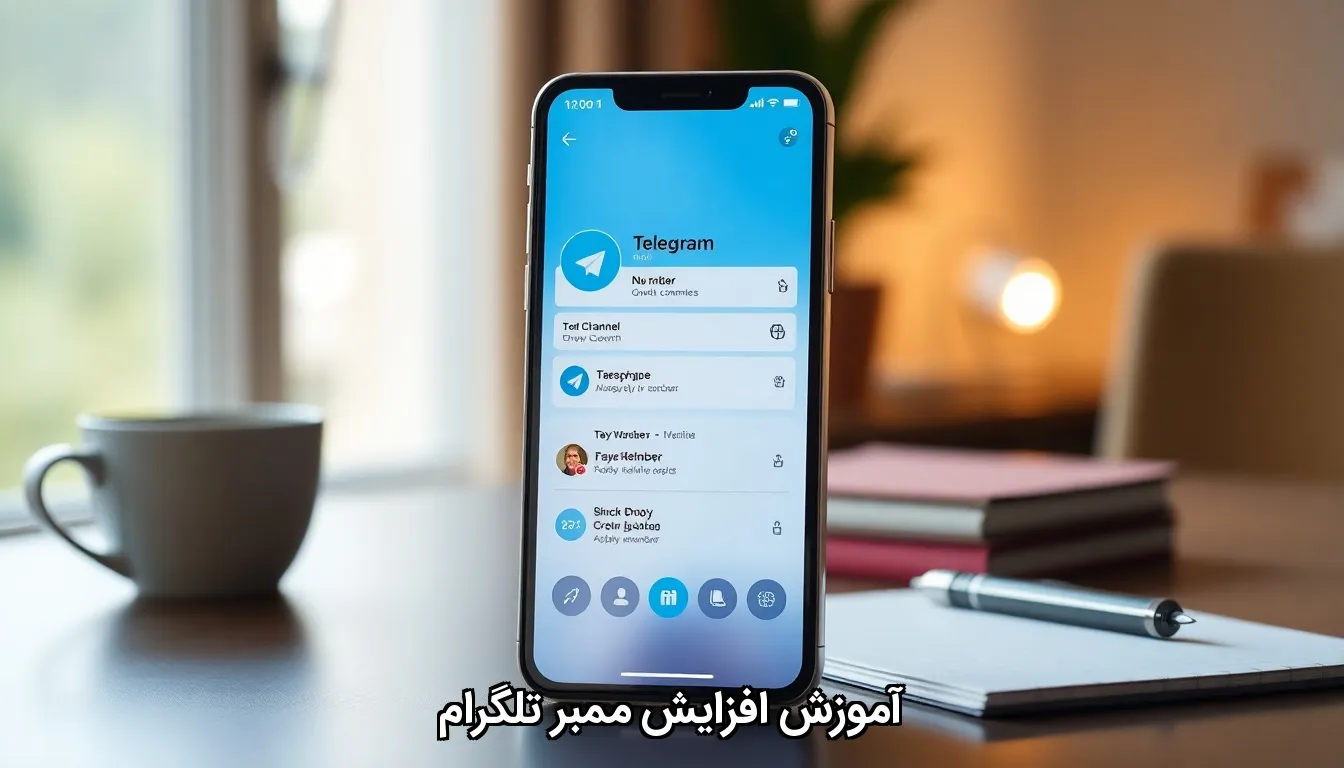 آموزش افزایش ممبر تلگرام