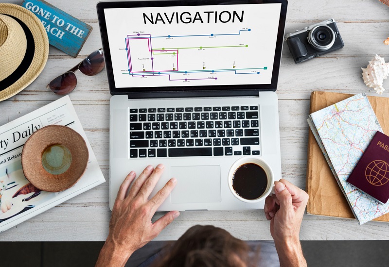 ساده‌سازی و بهبود ناوبری سایت (Navigation)