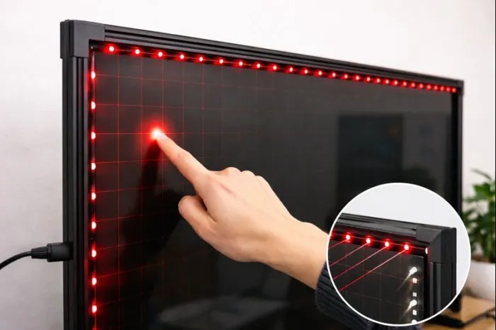تکنولوژی مادون قرمز در تشخیص لمس