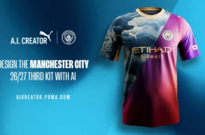 با کمک هوش مصنوعی لباس رسمی سال 2026 منچسترسیتی را طراحی کنید