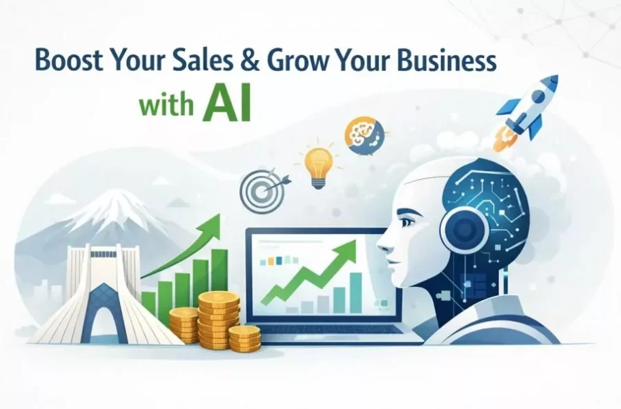 5 هوش مصنوعی برای افزایش فروش و رشد کسب و کار