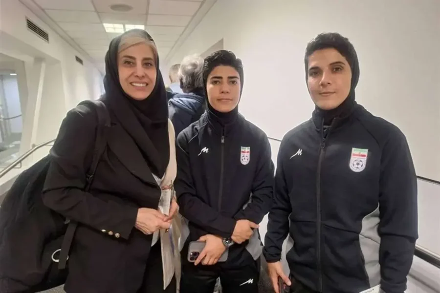 دیدار سفیر ایران با اعضای تیم ملی فوتبال بانوان