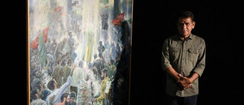 نقاشی «یاران خراسانی» رونمایی شد_6a89ef647d3ec.jpeg