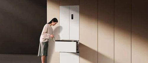 یخچال هوشمند Xiaomi Mijia Refrigerator 400L با درهای فرانسوی و ابعاد جمع‌وجور معرفی شد_6a6a3af99ecb1.jpeg
