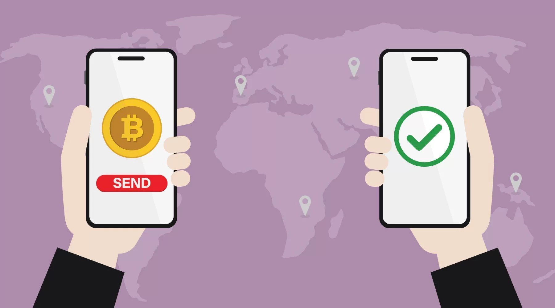 نحوه انتقال رمز ارز از صرافی به کیف پول