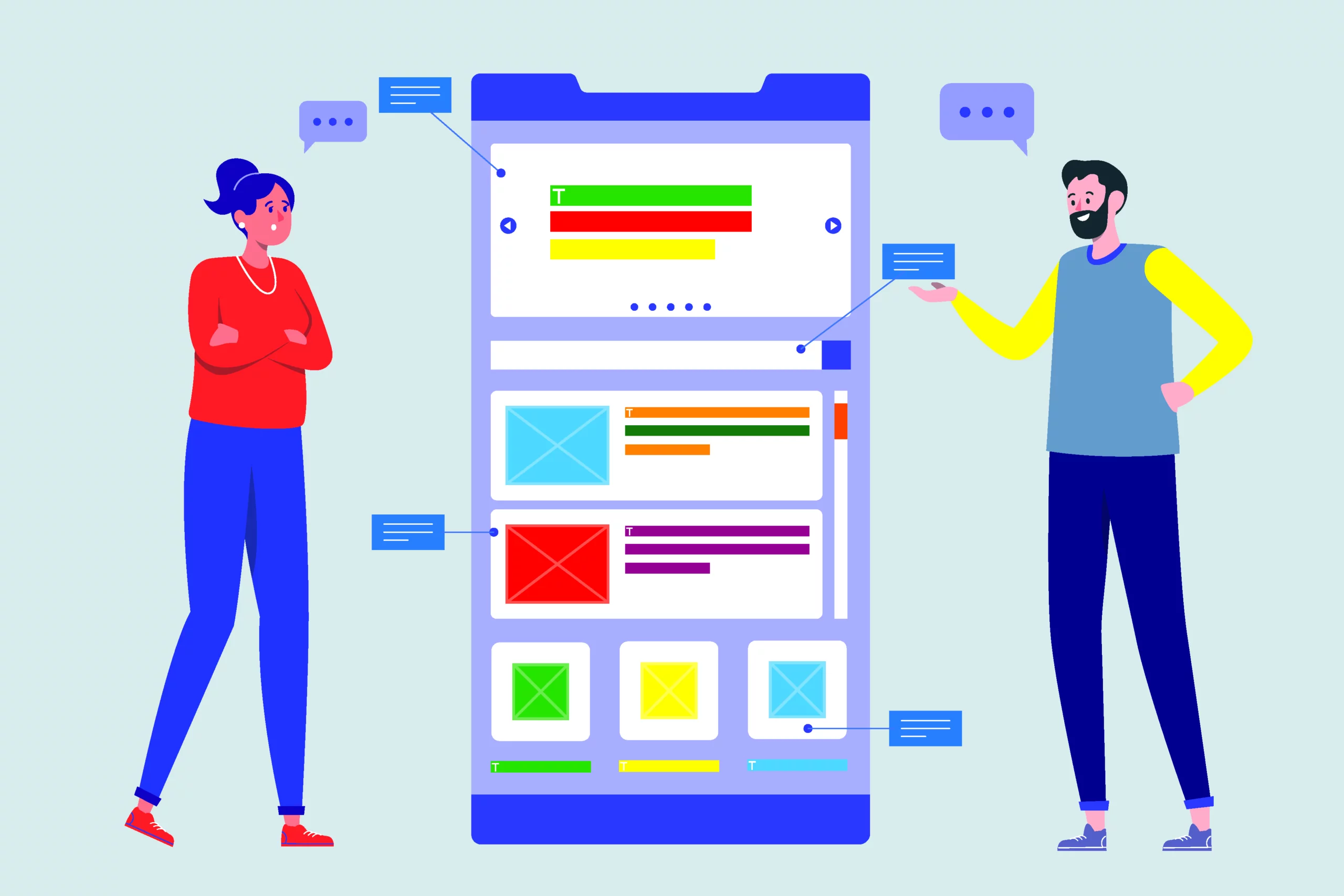 نکات مهم در طراحی رابط کاربری (ui) سایت