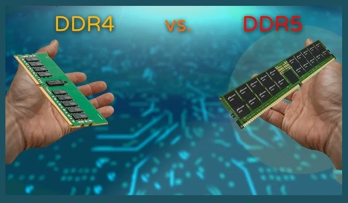 تفاوت رم‌های DDR4 و DDR5 چیست؟