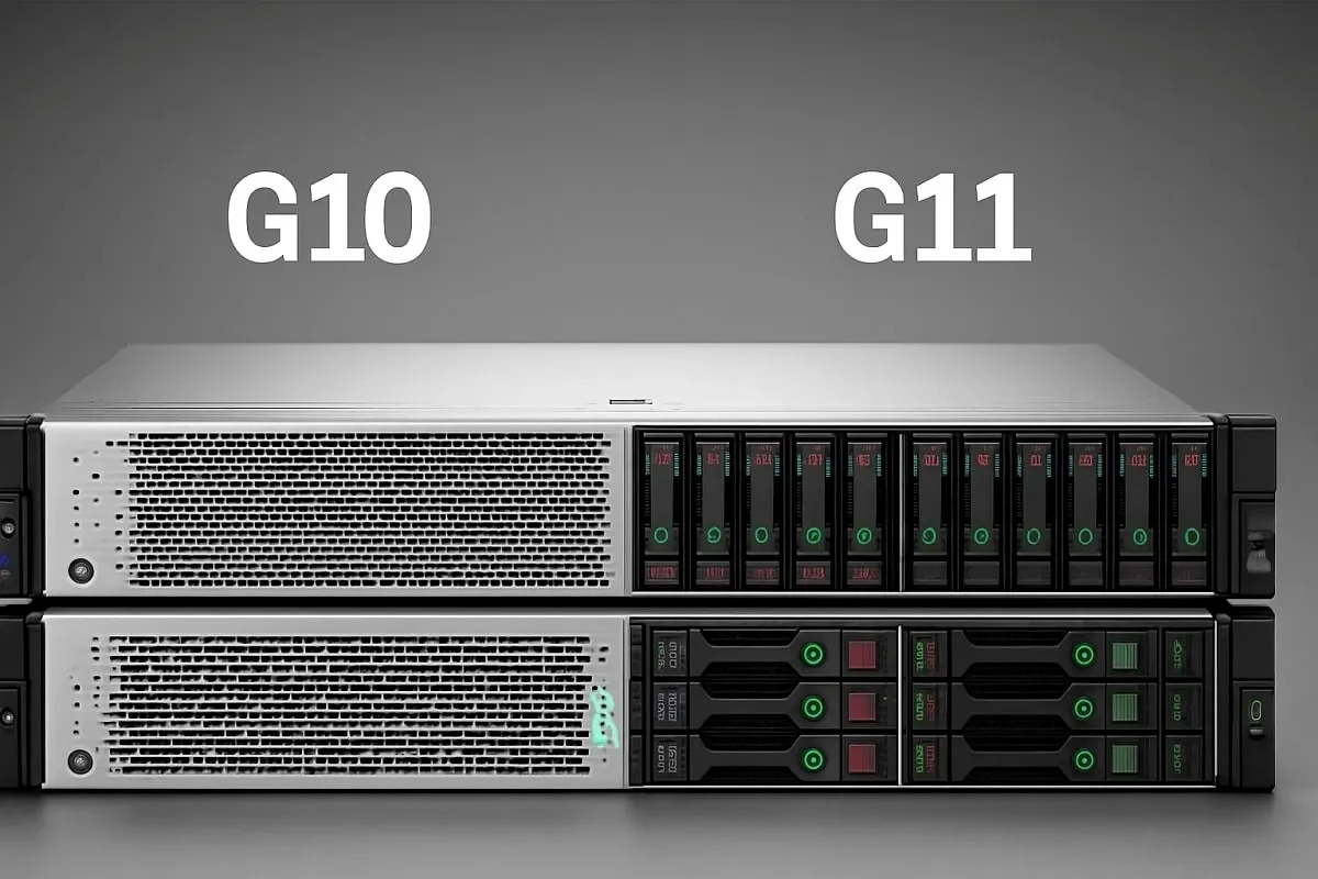 تفاوت‌های فنی سرور DL360 G10 با DL360 G11 — کدام را انتخاب کنیم؟