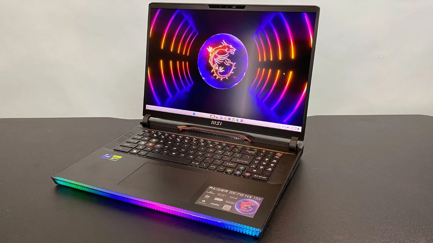 بهترین لپ تاپ های Core i9 MSI Raider GE78 HX