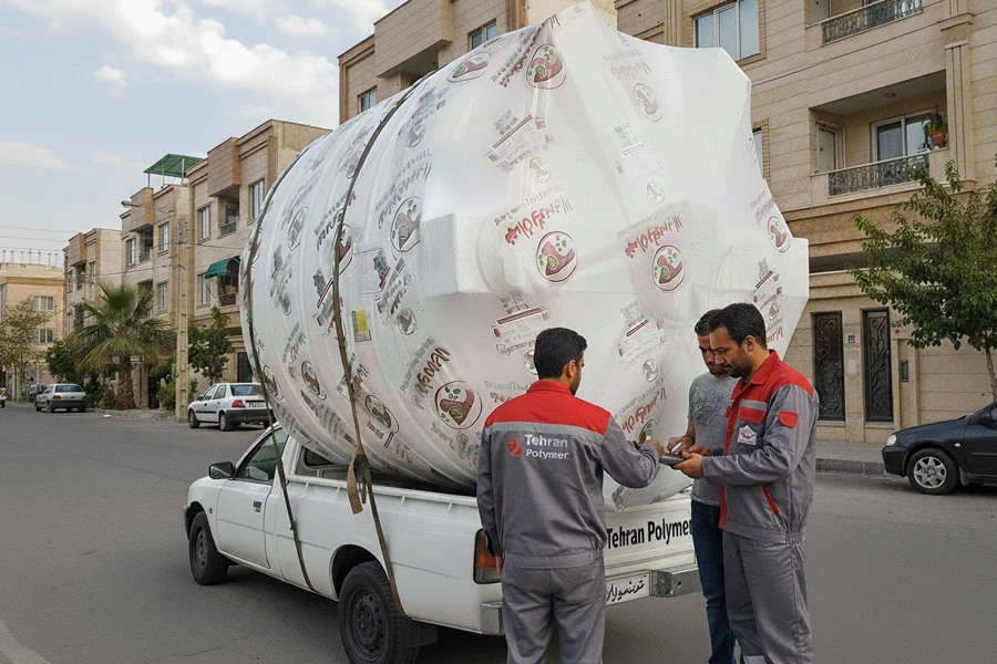 ارسال مخزن آب