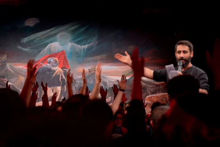 قابی از شکوه دفاع از حرم؛ اثر جدید حسن روح‌الامین به نمایش درآمد