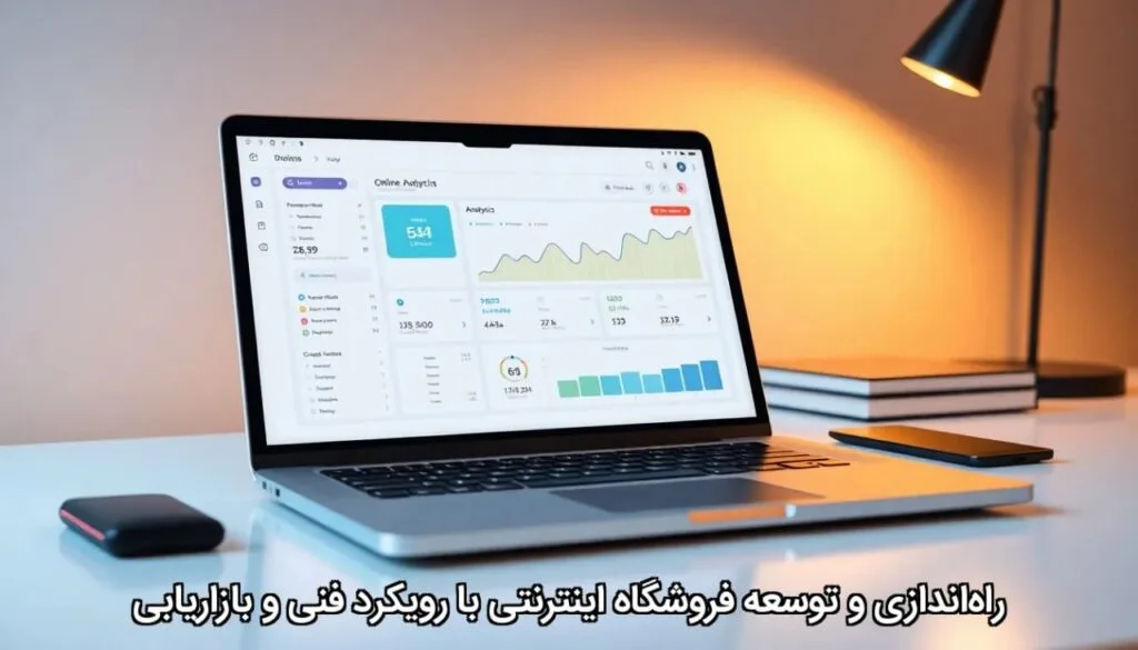 راهاندازی و توسعه فروشگاه اینترنتی با رویکرد فنی و بازاریابی