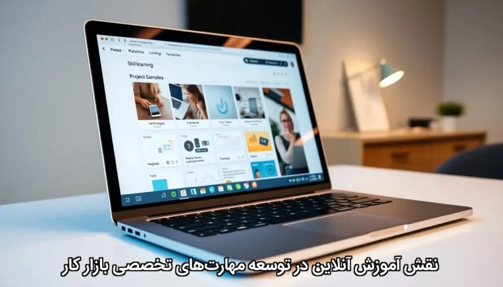 نقش آموزش آنلاین در توسعه مهارت‌های تخصصی بازار کار