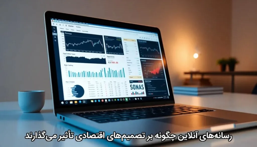 رسانههای آنلاین چگونه بر تصمیمهای اقتصادی تأثیر میگذارند