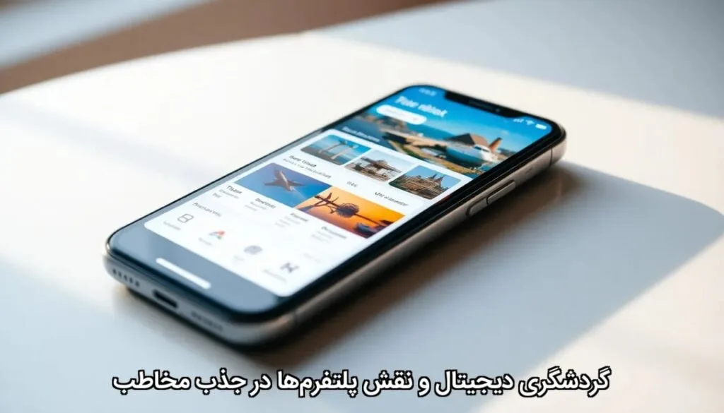 گردشگری دیجیتال و نقش پلتفرمها در جذب مخاطب