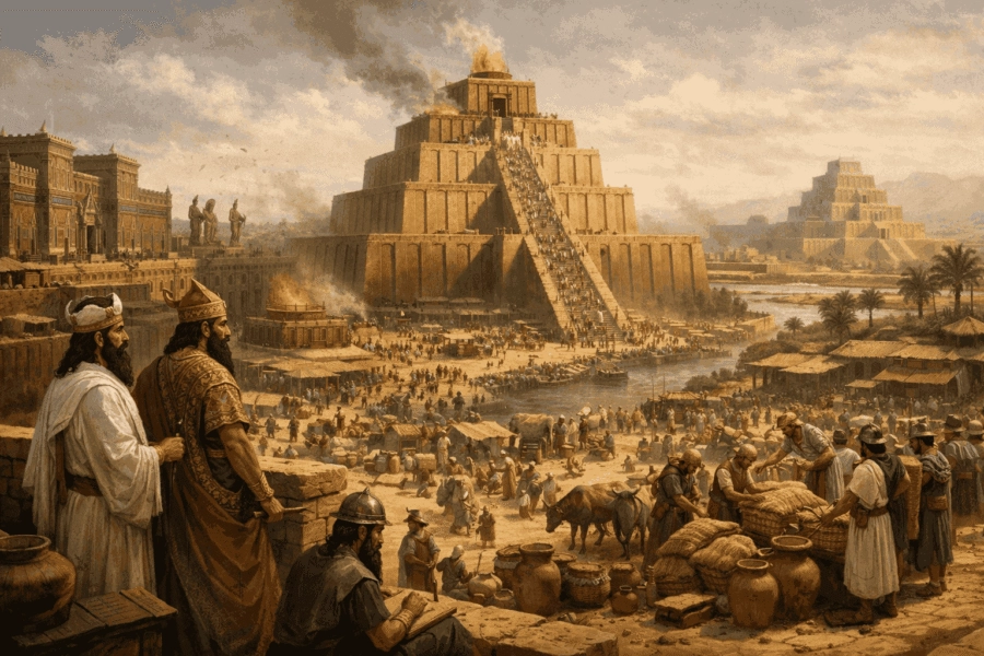 معابد : قلب قدرت اقتصادی و سیاسی بین النهرین