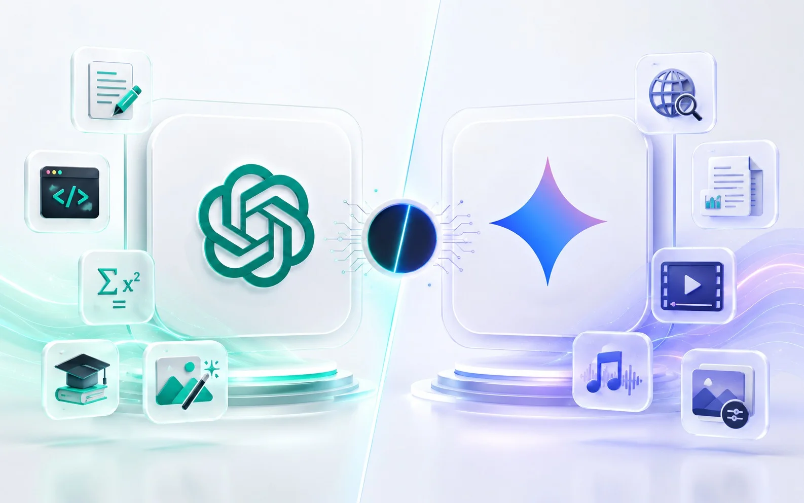 Chatgpt بهتر است یا gemini؟ (دقیق‌ترین بررسی 2026)