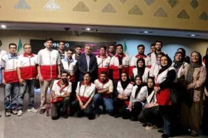 امدادگران هلال احمر مهمان ویژه تئاتر شهر شدند