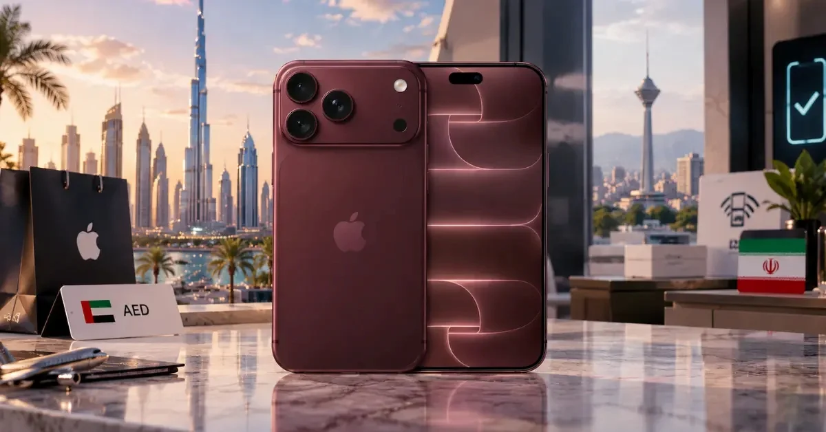 خرید آیفون ۱۸ پرو و پرومکس از دبی یا ایران؟ قیمت رسمی Apple UAE برای iPhone 18 Pro