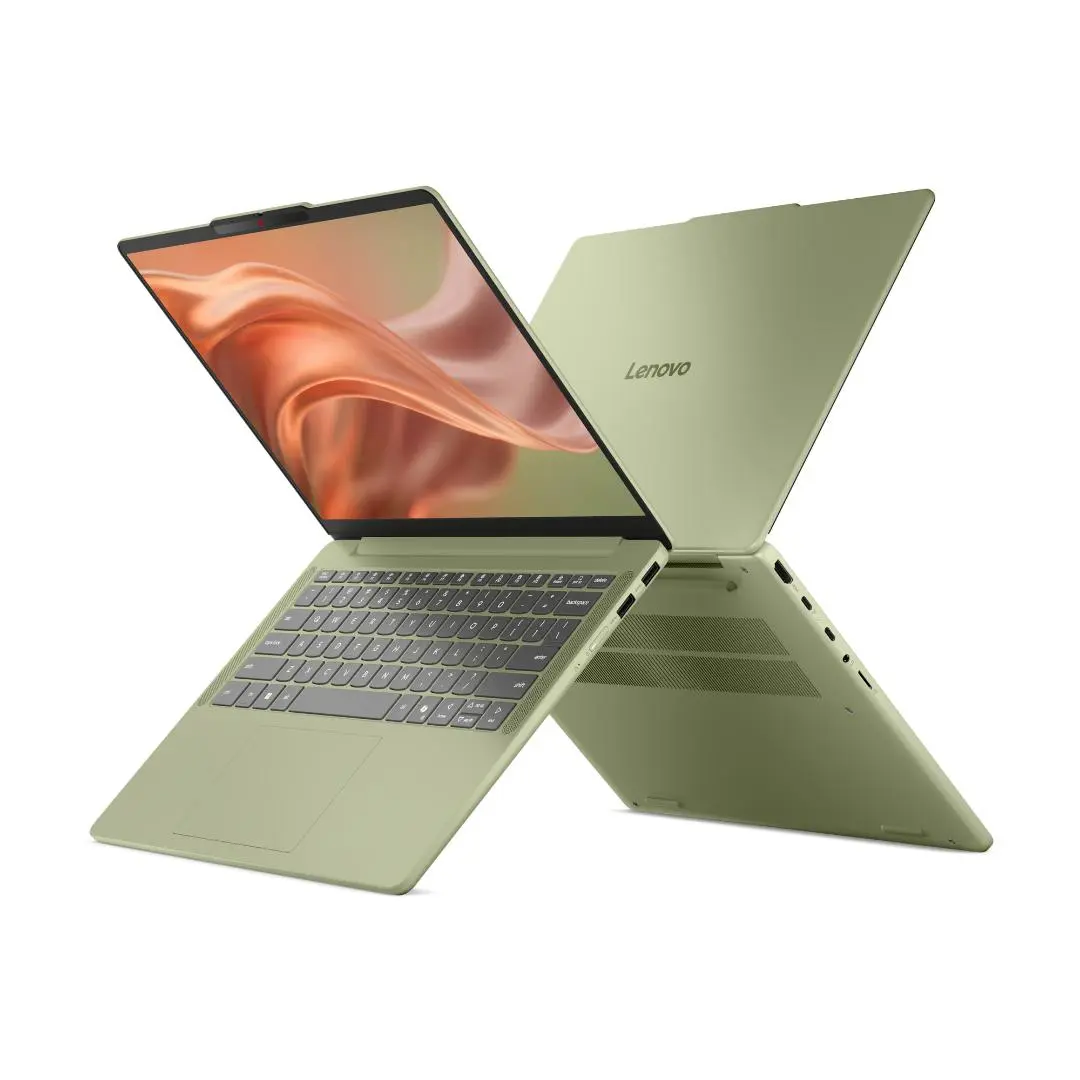 لپ‌تاپ لنوو (Lenovo) مدل آیدیاپد وایب با بدنه سبز رنگ