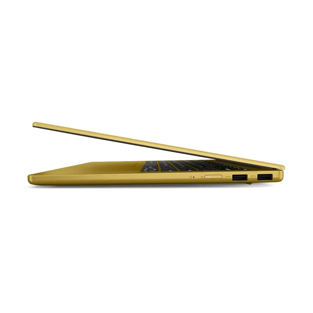 لپ‌تاپ لنوو آیدیاپد وایب (Lenovo IdeaPad Vibe) با بدنه طلایی رنگ
