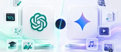 Chatgpt بهتر است یا gemini؟ (دقیق‌ترین بررسی 2026)